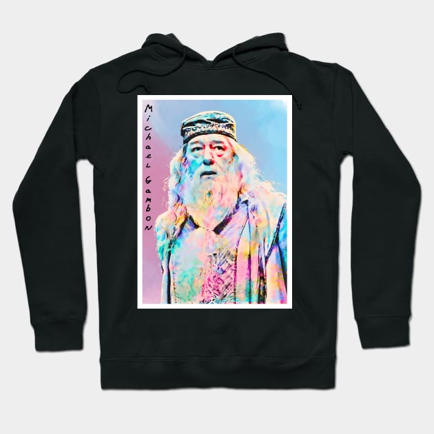 Poster Art Michael Gambon Hoodie by Next And Stop